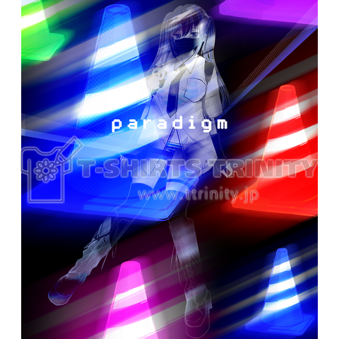 paradigm 0547B PYLONS ブラックマスクの少女人形 ブラック限定