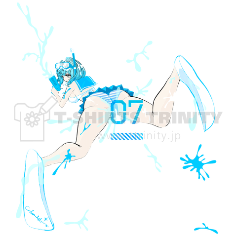 Schnorchel 0563 セーラー水着でシュノーケル 迷彩柄 ディープボディ