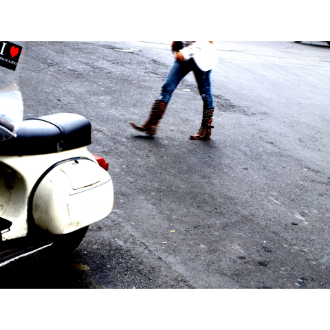 vespa&woman