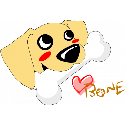 I love BONE 【イエロー】