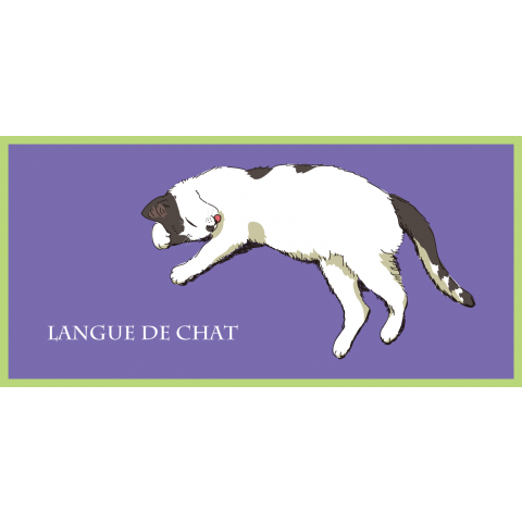 langue de chat