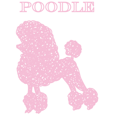 Poodle・pink
