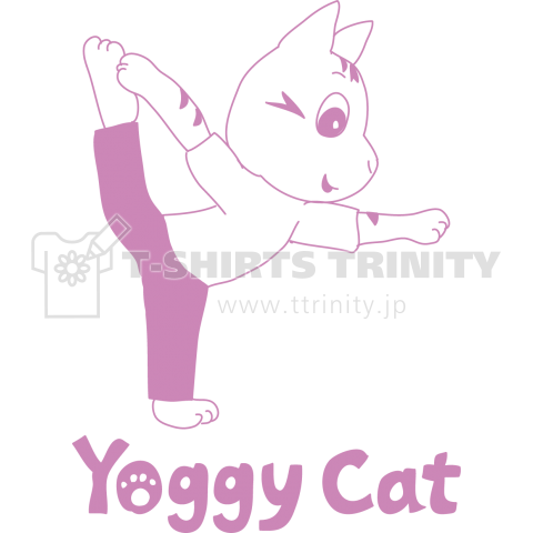 Yoggy Cat ・purple