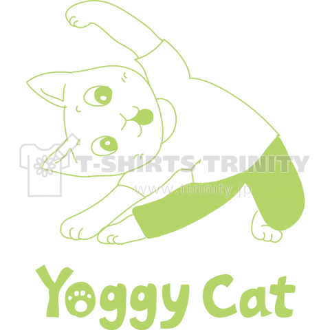 Yoggy Cat ・green