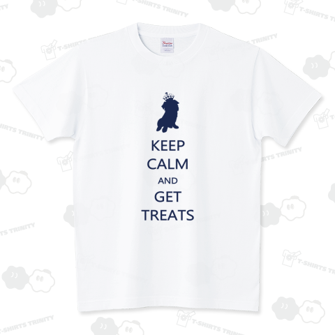 KEEP CALM AND GET TREATS スタンダードTシャツ(5.6オンス)