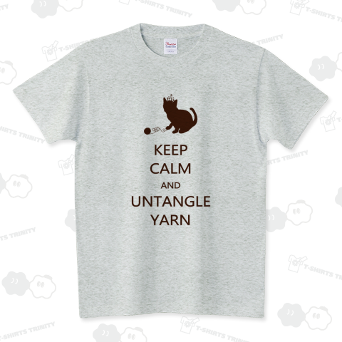 KEEP CALM AND UNTANGLE YARN