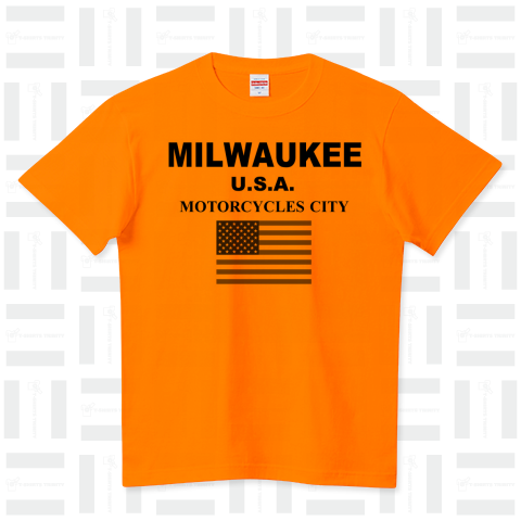 milwaukee001front ハイクオリティーTシャツ(5.6オンス)