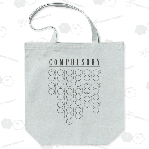 COMPULSORY トートバッグ Mサイズ