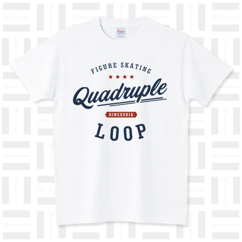 Quadruple Loop スタンダードTシャツ(5.6オンス)