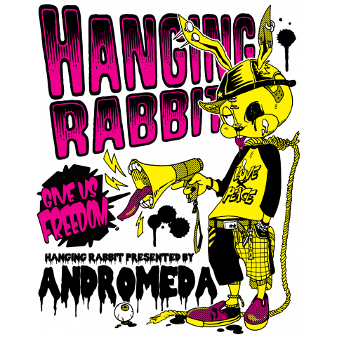 Hanging Rabbit (Yellow)