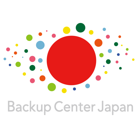 BackupCenterJapanロゴ(design by macha)