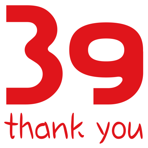 39project [thankyou - red logo]