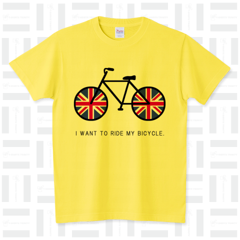 Bicycle+UK スタンダードTシャツ(5.6オンス)