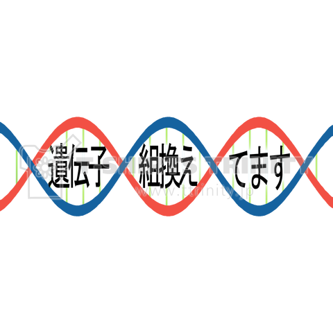 遺伝子組換えてます