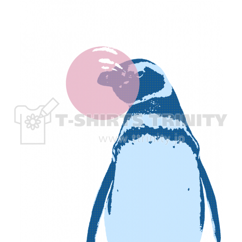 風船ガム Penguin デザインtシャツ通販 Tシャツトリニティ