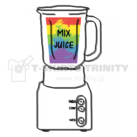 Square mix juice