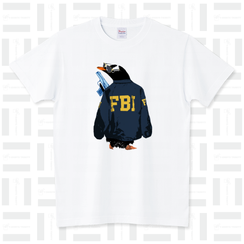 FBI penguin スタンダードTシャツ(5.6オンス)