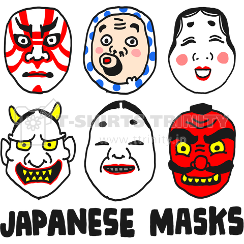 JAPANESE MASKS(日本のお面)