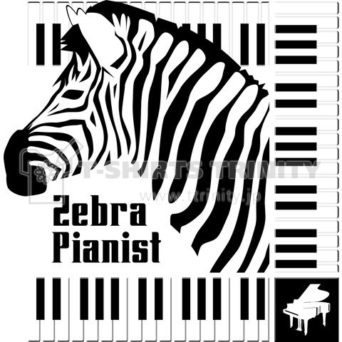 Zebra Pianist