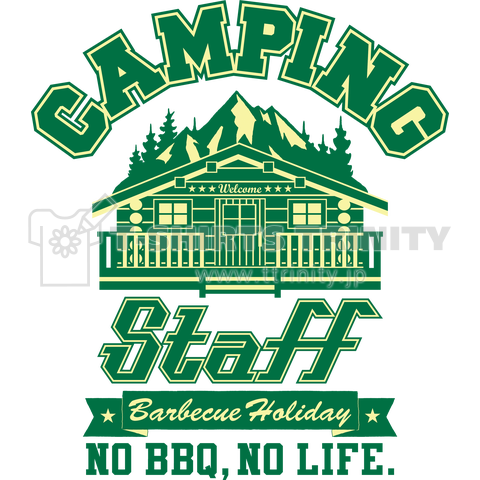 CAMPING STAFF GREEN