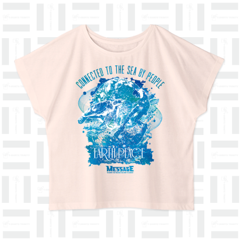 熱海市寄付支援Tシャツ「EARTH PEACE」