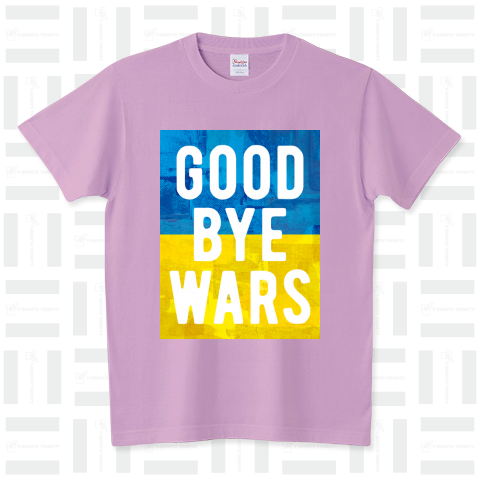 ウクライナ寄付支援Tシャツ「GOODBYE WARS」