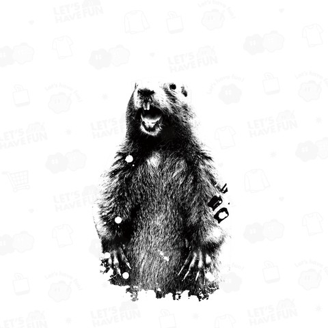 Marmot Scream [WHITE]