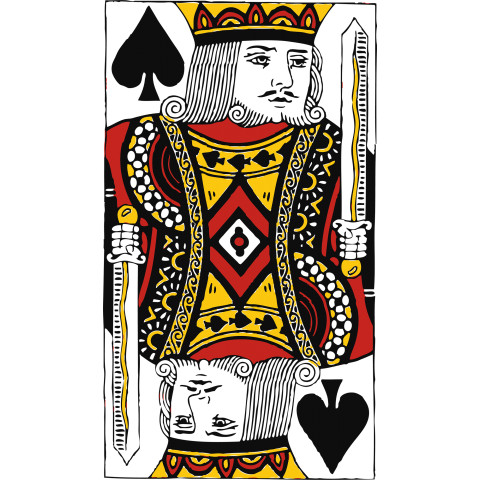 トランプ スペードのking デザインtシャツ通販 Tシャツトリニティ