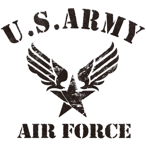 U.S.ARMY AIR FORCE（ロングTシャツ）|デザインTシャツ通販【Tシャツ ...