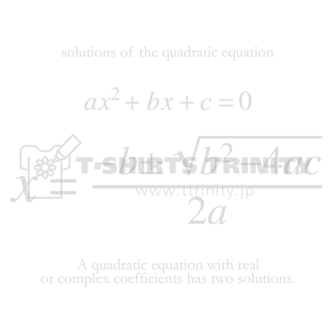 2次方程式の解の公式:数式:高校数学