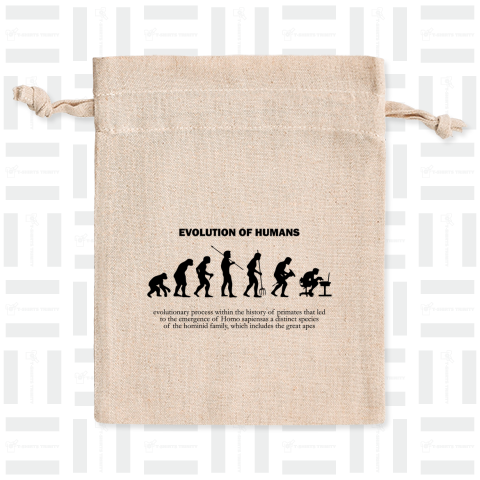 生物Tシャツ:人類の進化:人間:歴史:学問:科学:理系:ユーモア:おもしろ:ジョーク:ネタ