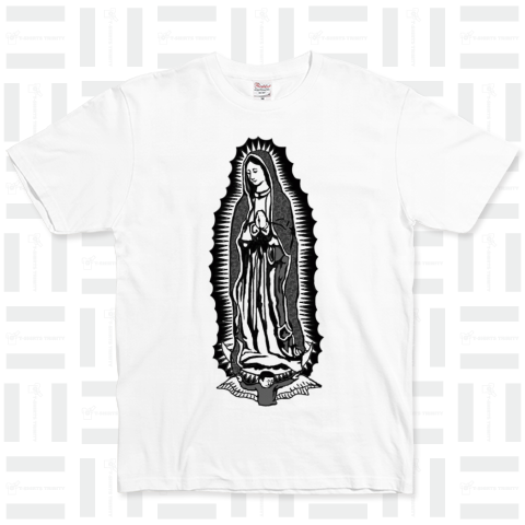 マリアとロゴ（Tシャツ）|デザインTシャツ通販【Tシャツトリニティ】