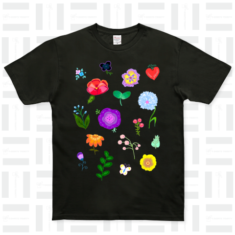 花やか ベーシックTシャツ(5.0オンス)
