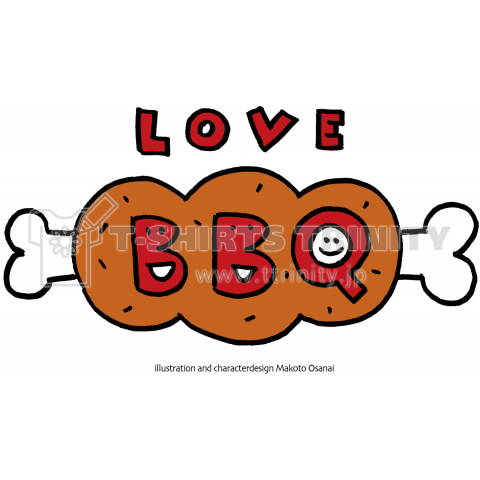 BBQ ラバーズのためのイラストレーション