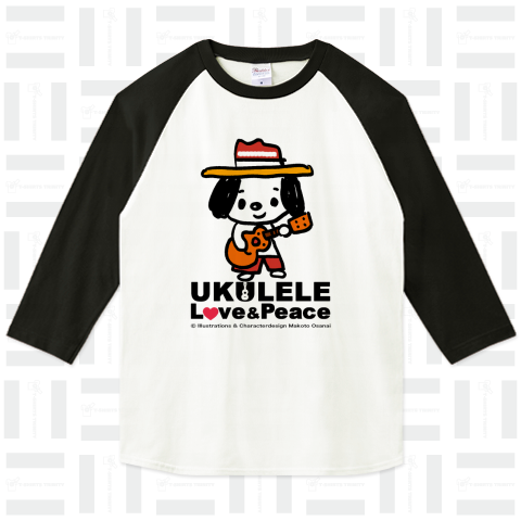 Ukulele Dog 幸せを呼ぶTシャツ