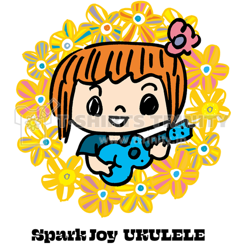 Spark Joy UKULELE Tシャツ