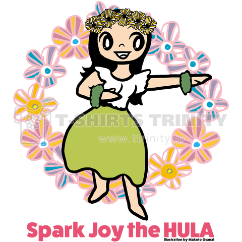 Spark Joy the HULA Tシャツ