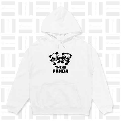 TWINS PANDA 幸せTシャツ