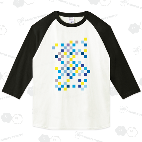 SQUARE 色を遊ぶTシャツ カラフルスクウェア