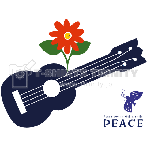 UKULELE and PEACE Tshirts