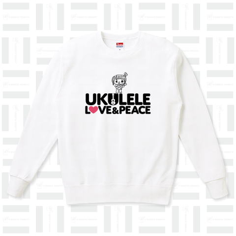 UKULELE Love & Peace illustration