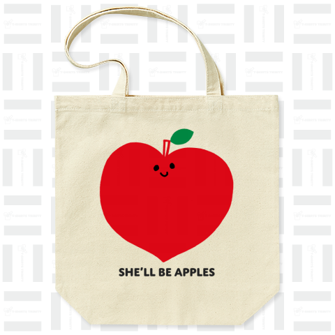 SHE'LL BE APPLES illustration