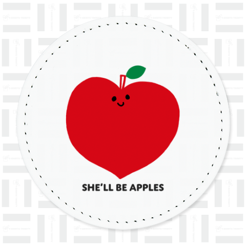 SHE'LL BE APPLES illustration