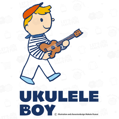 Ukulele Boy design