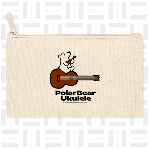 Polar Bear Ukulele illustration