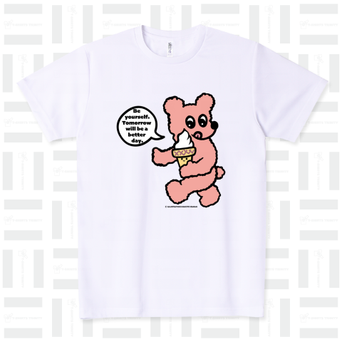 PINK BEAR.   Be yourself.