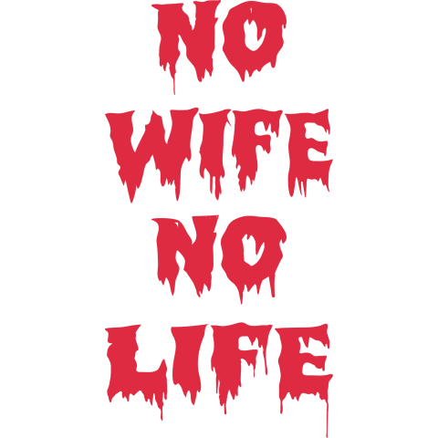 NO WIFE,NO LIFE