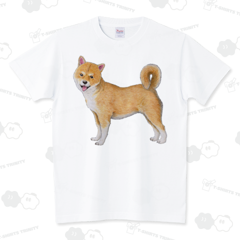 001柴犬 スタンダードTシャツ(5.6オンス)