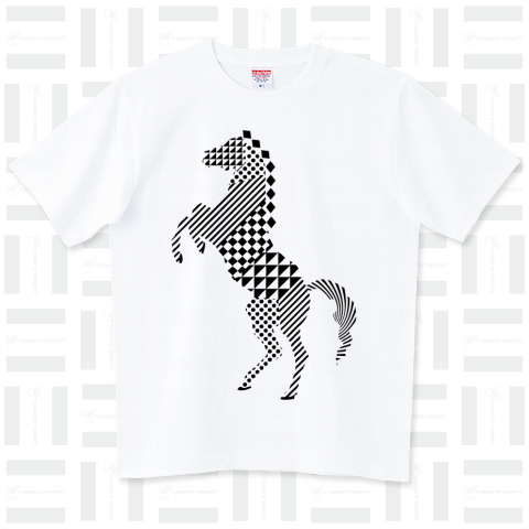 geometric horse