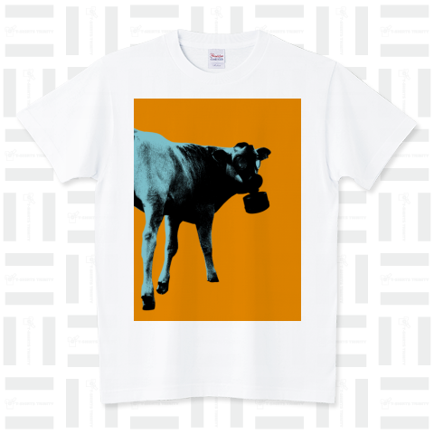 Collage Art Cow